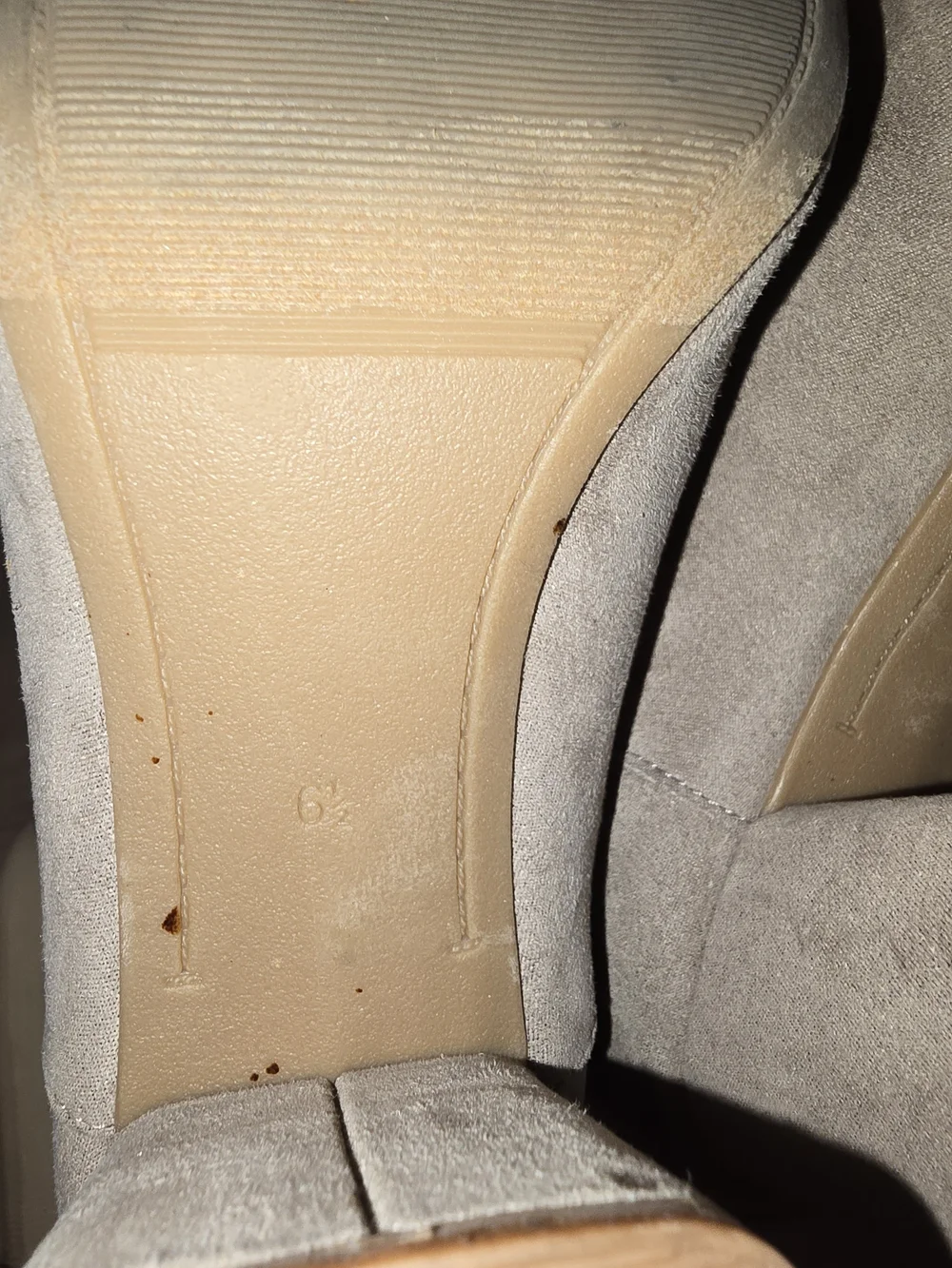 Old Navy Taupe Suede Ankle Boots